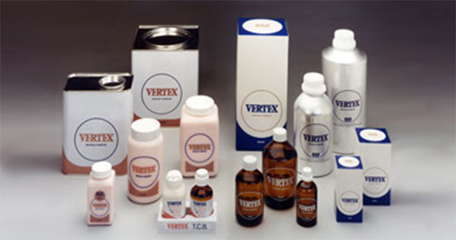 1980 New Vertex Acrylic Materials are developed