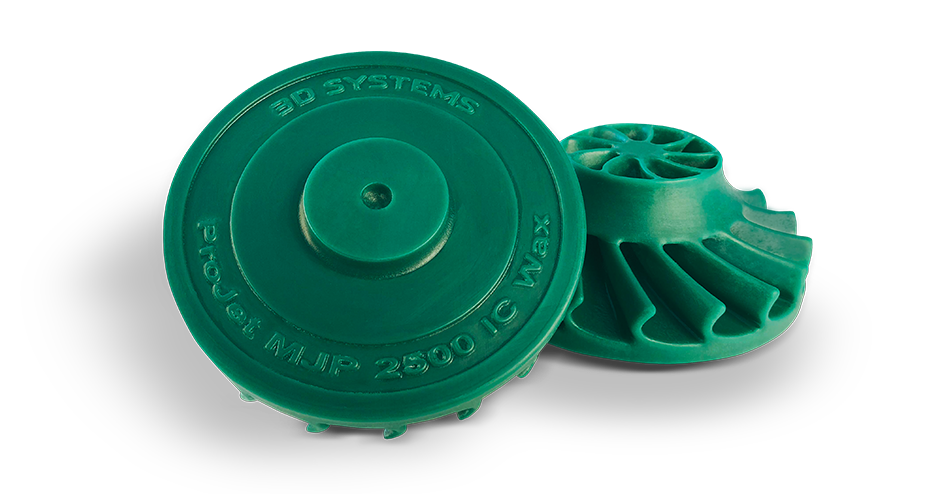 3D Systems ProJet MJP 2500 IC Wax Cast Turbine